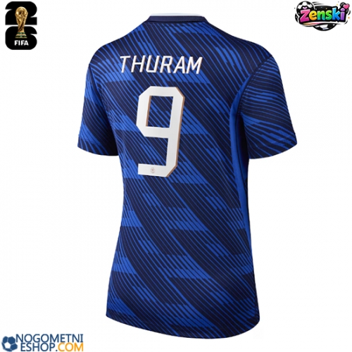 Ženski Nogometni dresi Francija Marcus Thuram #9 Domači SP 2026 Kratek Rokav